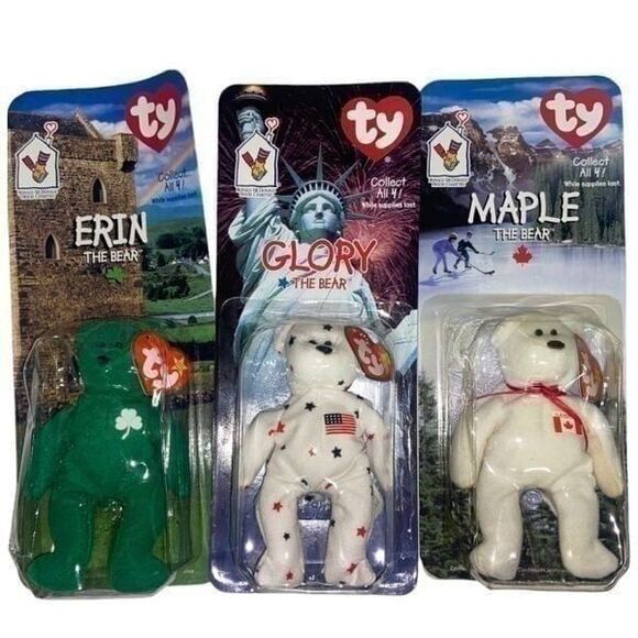 Ty Beanie Bears McDonald's 1999 Bundle - Picture 1 of 9